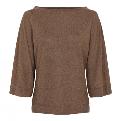 Gustav Arda Lurex Knit Top - Powder Gustav Arda Lurex Knit Top - Powder
